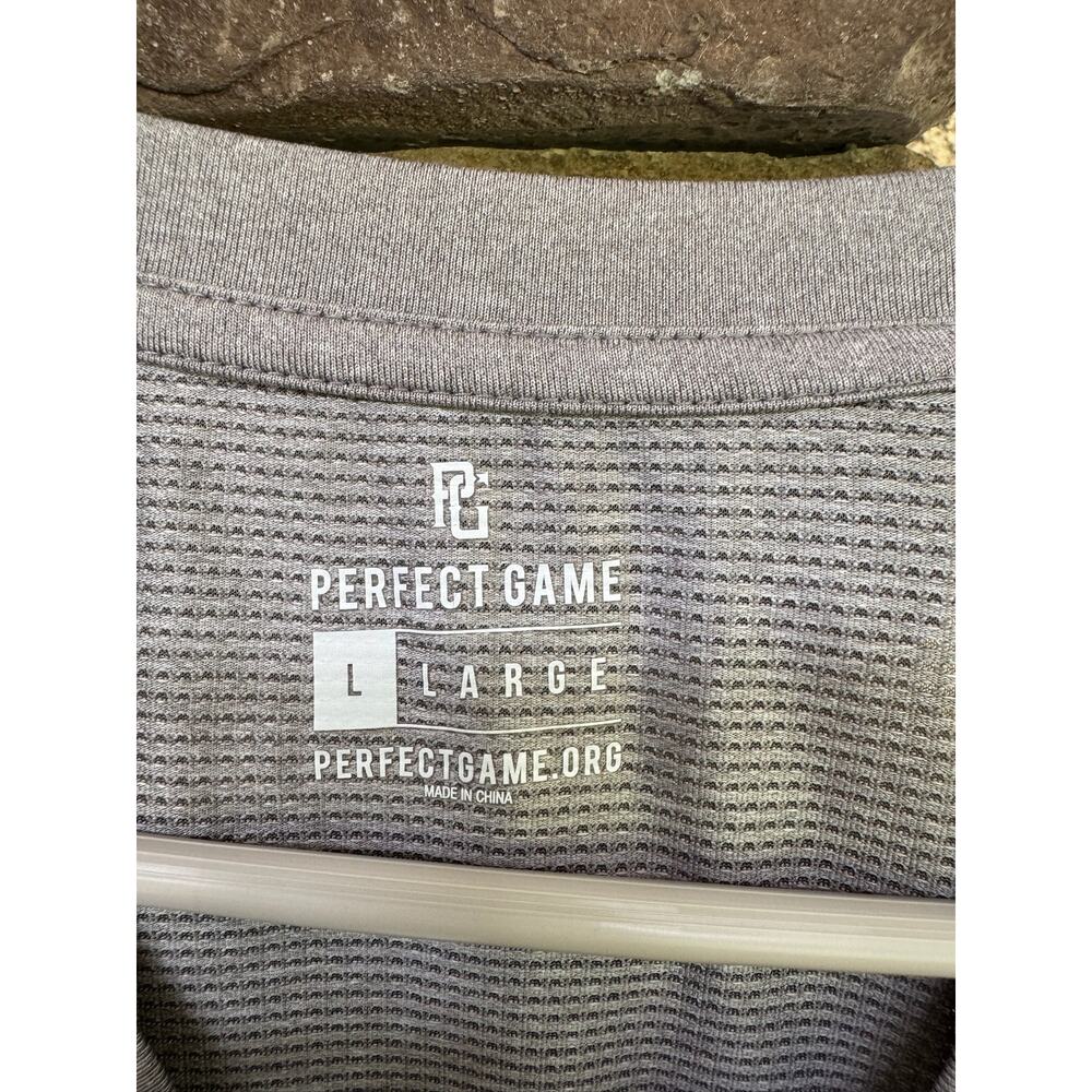 Perfect Game Athletic Tshirt-Gray-Size Large - Picture 3 of 5